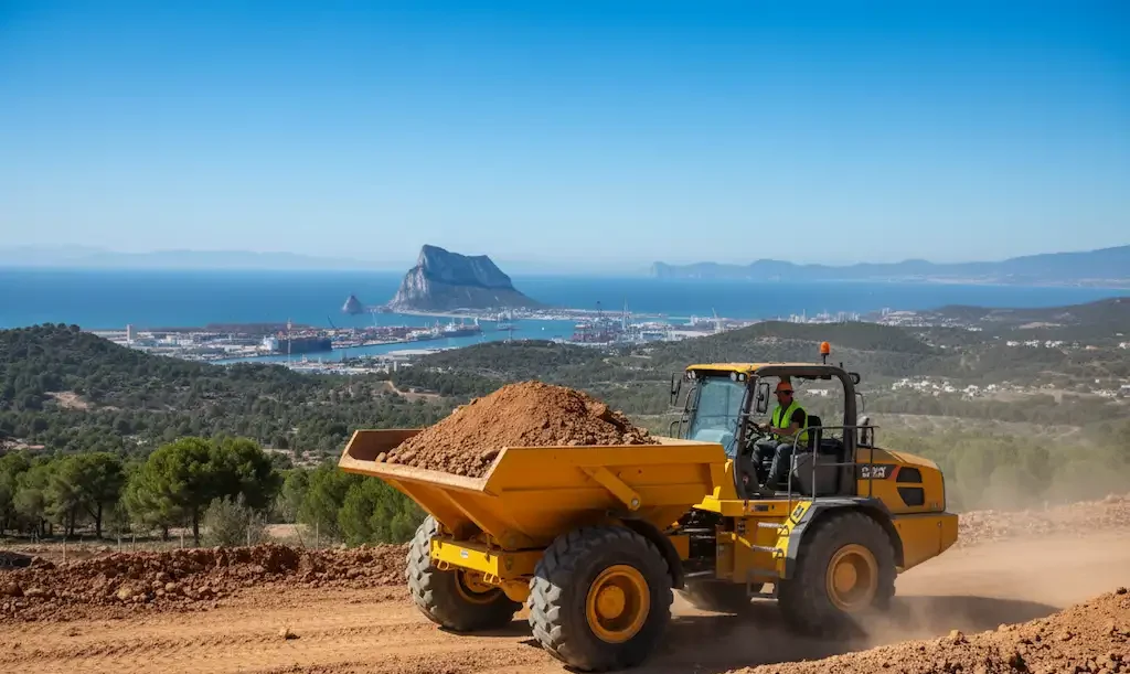 Dumper de obra en Algeciras