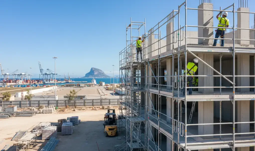 alquiler de andamios Algeciras