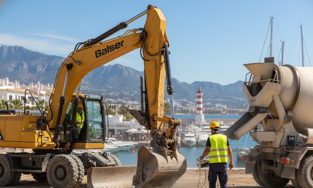 Maquinaria en marbella